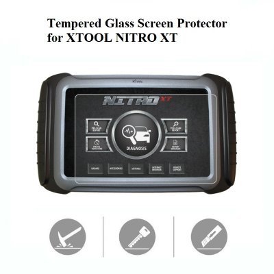Tempered Glass Screen Protector for XTOOL NITRO XT Tablet